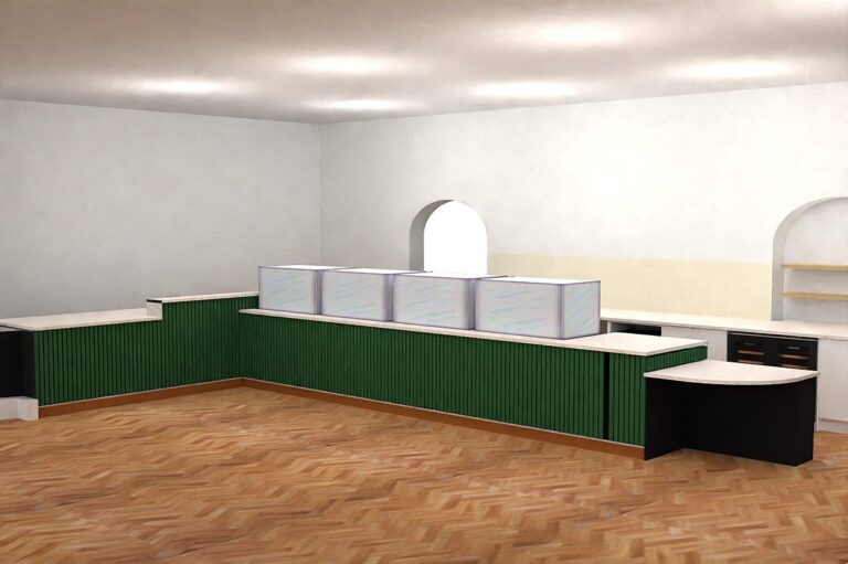 Sunshine Joinery Long Island Deli Kitchen Design 3D